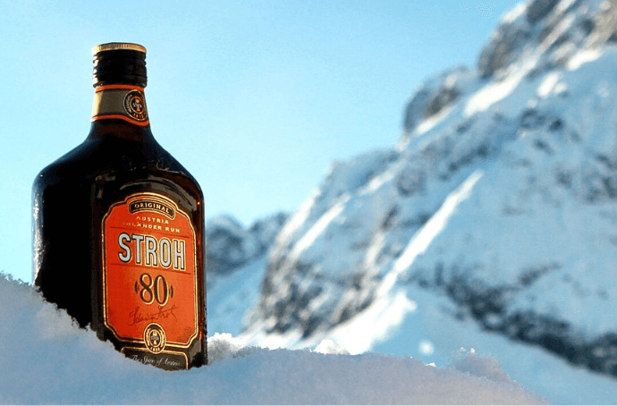 Stroh 80 w Alpach